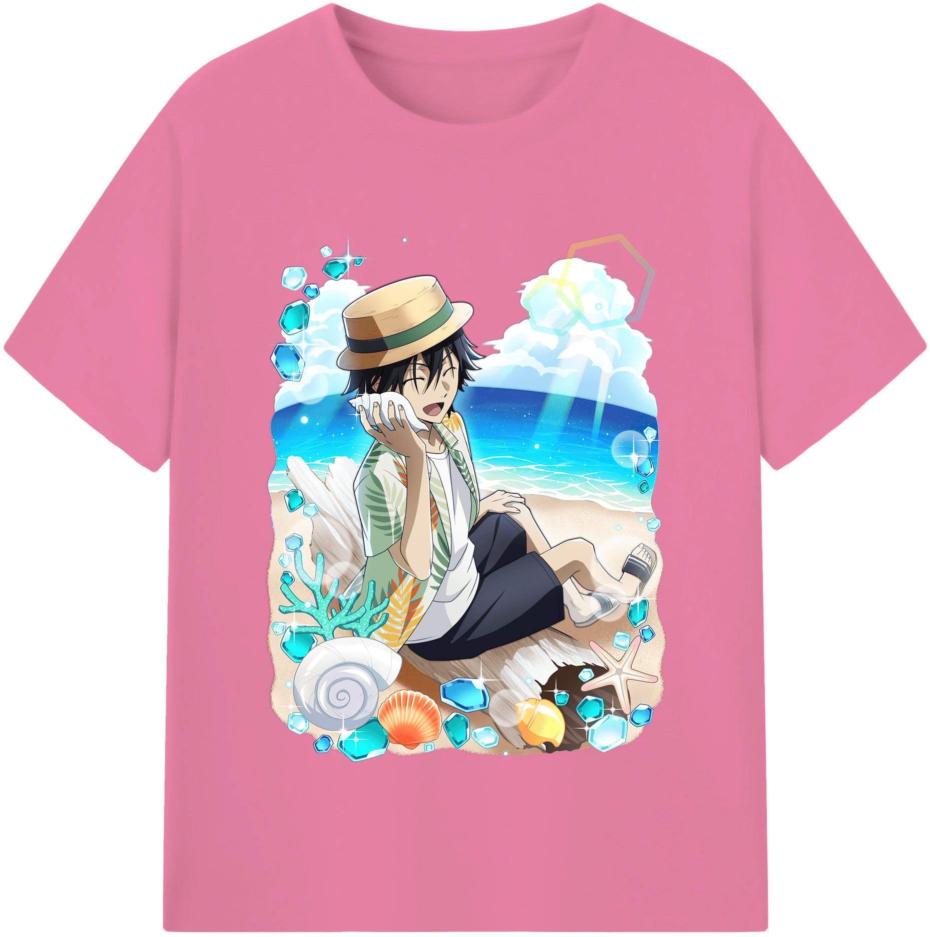 （画像用） 文豪ストレイドッグス Bungo Stray Dogs 綿100％半袖Tシャツ（フロントプリント）